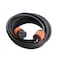 Ac Works SOOW; Cold Weather Extension Cord, 12 AWG, Indoor/Outdoor, 12/3, 1 Outlets, L5-20R, Black, Rubber L520PR-100 - alternate 1